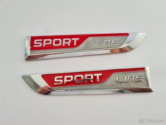 Napis SPORTLINE na blatník ŠKODA - 4