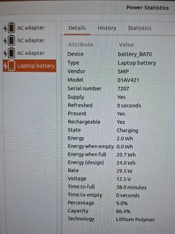 originální baterie k NTB Lenovo a HP + další komponenty - 4