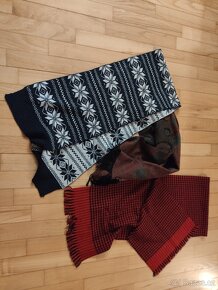 Tři kusy zimních šál - 4