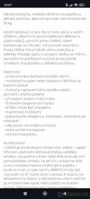 Dětské lehátko 5v1 - 4