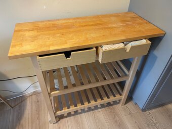 Ikea servírovací stolek 100x43 cm - 4