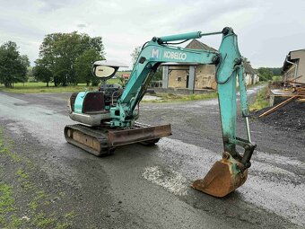 JAPONSKÝ MINIBAGR KOBELCO SK045 4500KG - 4