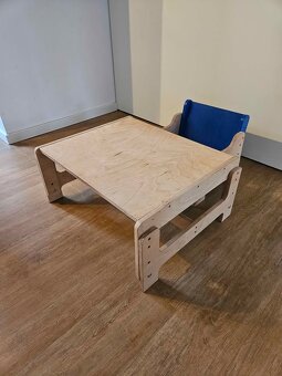 Dětský rostoucí stůl a židle - 4