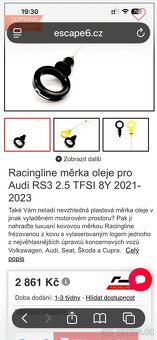 Prodám měrku na olej Rs3 - 4