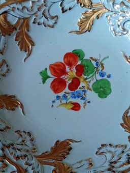 Míšeňský porcelánový talíř - 4