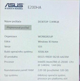Notebook ASUS E200HA - 4