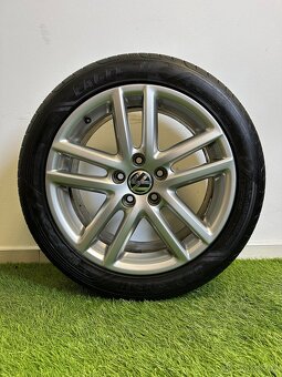 Alu kola 5x112 r17 s letním pneu (7547) - 4