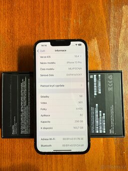Apple iPhone 13 Pro - 256 GB - modrý - 4