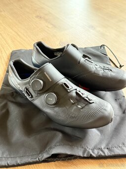 Shimano S Phyre black wide 44, silniční tretry - 4