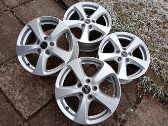 Alu kola BORBET 16ky 5x112 Škoda Vw Seat Audi - dobírka - 4