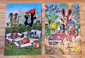 Puzzle krteček a kamarádi, 2x48 dílků - 4