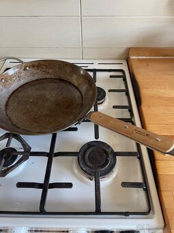 De Buyer pánev na smažení, wok + skleněná poklice - 4