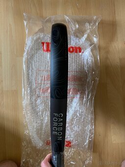 Padel Wilson Carbon Force pro gold - 4