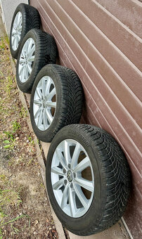 originální ALU kola volkswagen merano R16 5x112 - 4