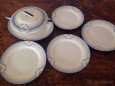 originál Art Deco stolní set, dovoz z Anglie - 4