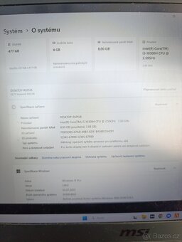 Notebook MSI - 4