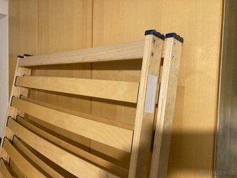 Postel vysoká 200x100 cm , 2x - 4