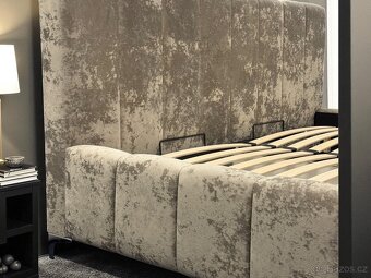 Manželská postel 180/200 a 160/200 úplně nové . - 4