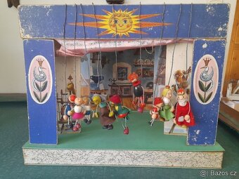 Retro hracka loutkove Divadlo - 4