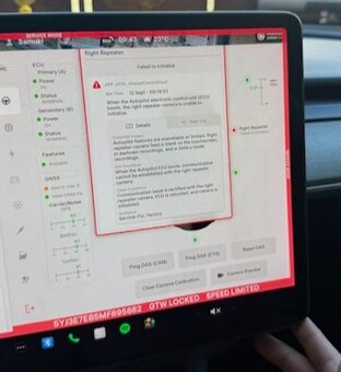 Tesla 3 Tesla Y bocní kamera side camera Tesla nova - 4