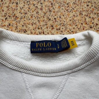 Ralph Lauren Polo bílá mikina | vel. S - 4