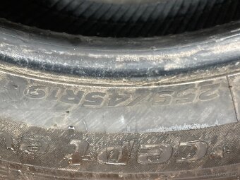 2x Hankook 255/45r19 6mm zimní - 4
