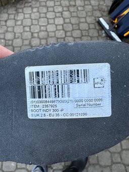 Dětské boty na snowboard vel 35 - 4