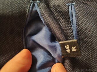 Pánský oblek T. M. Lewin - tmavě modrý - 4