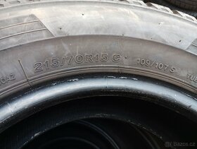 Letní užitkové pneumatiky Bridgestone 215/70 R15C - 4