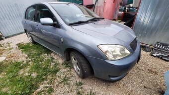Predám náhradní dily Toyota Corolla 2002-2007 1.4 vvti - 4