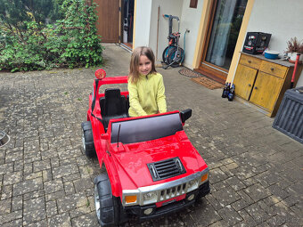 Dětské elektrické autíčko dvoumístné H2 - 4