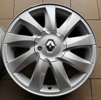originální alu kola Renault 16", rozteč 4x100 ET49 - 4