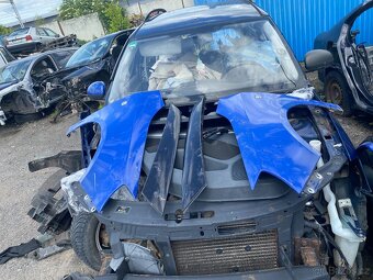 škoda fabia 2 kapota,lampy,airbagy,dveře - 4