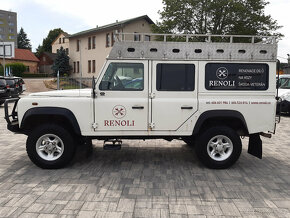 Land Rover Defender 110 TD5, 9míst, naviják, ČR, tažné 3,5t - 4