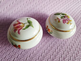 4 kusy - Šperkovnice Meissen - Míšeň - 4