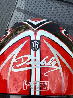 Motocyklova helma Diablo velikost S - 4