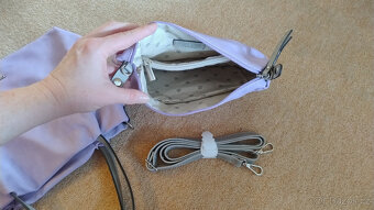 fialová kabelka Lazzarini (Humanic) - 4