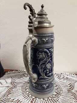 Starožitný keramický korbel - 4