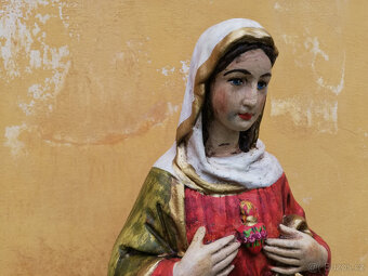 Panna Marie, madona,socha, velká soška 52 cm - 4