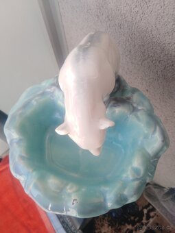 Popelník-cukřenka - Medvědice Nora pěkný STAV - 4