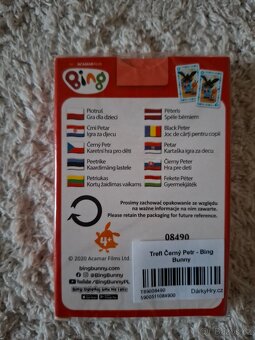 Karty Černý Petr Bing  a Frozen II - 4