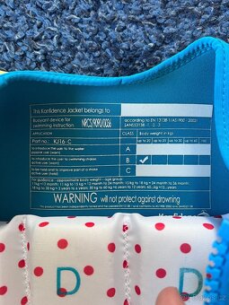 Dětská plavecká vesta Konfidence - 4