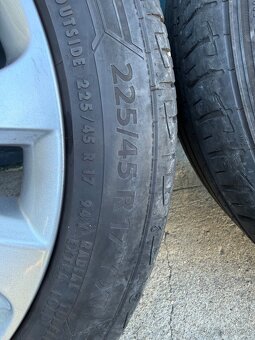 Originál alu disky 17”  5x112 Superb II - 4
