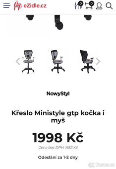 Dětská otočná židle - 4