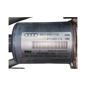 Táhla motorek stěračů 8K1955023A 8K1955119 Audi A4 B8 8K - 4