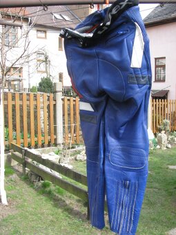 Motocyklové kožené kalhoty - 4