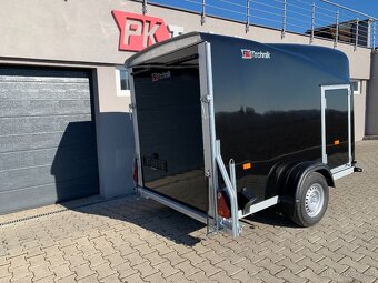 Aerodynamický přívěs DEBON Cargo 1300 kg, černý - 4