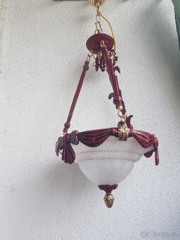 Bronzový lustr - 4