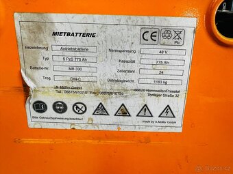 Retrak Linde R20 S, zdvih 12200mm - 4