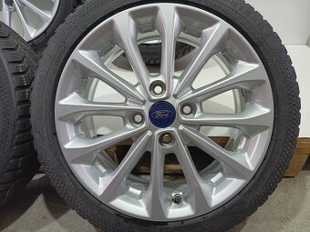 Zimní alu kola FORD 4x108 R16 ET47,5 pneu 195/45/16/ - 4